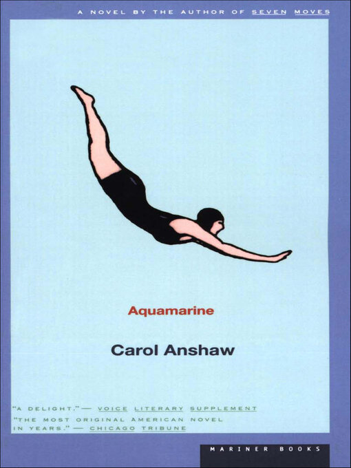 Title details for Aquamarine by Carol Anshaw - Available